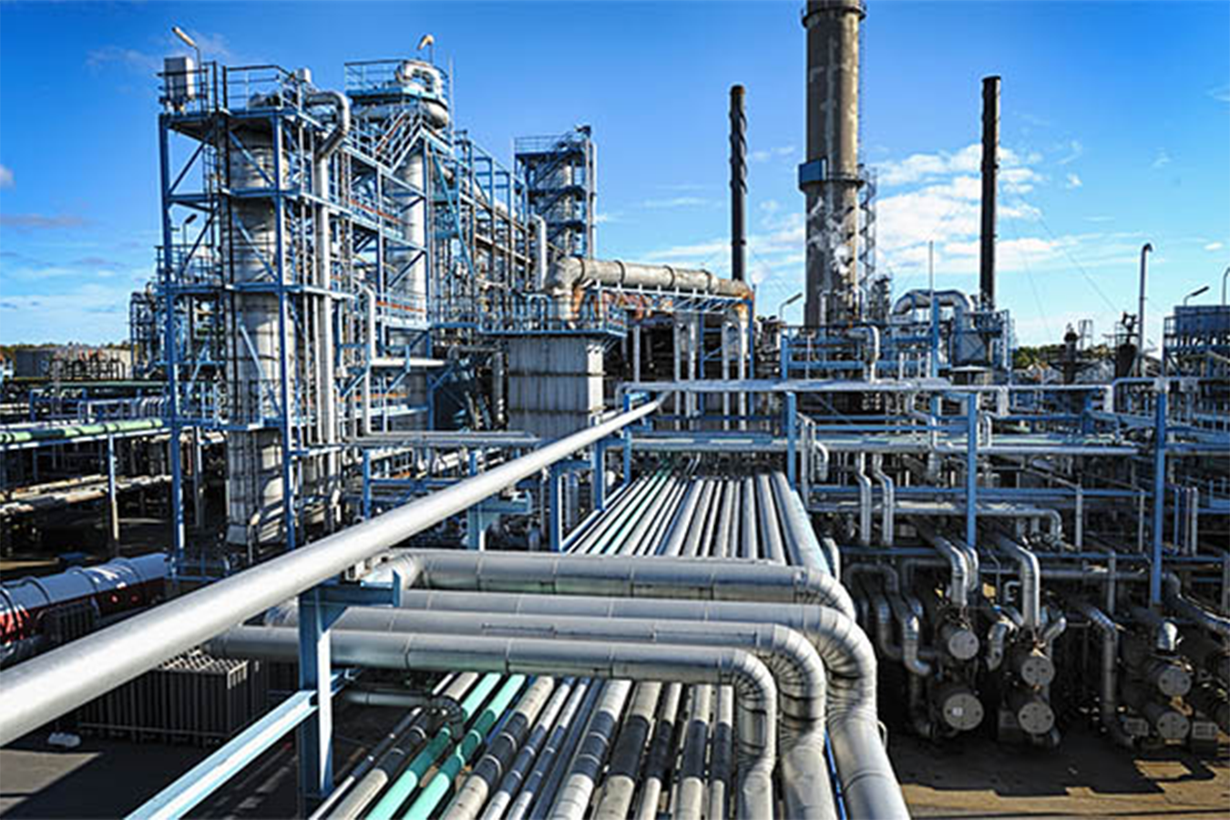 Petrochemical plant application card